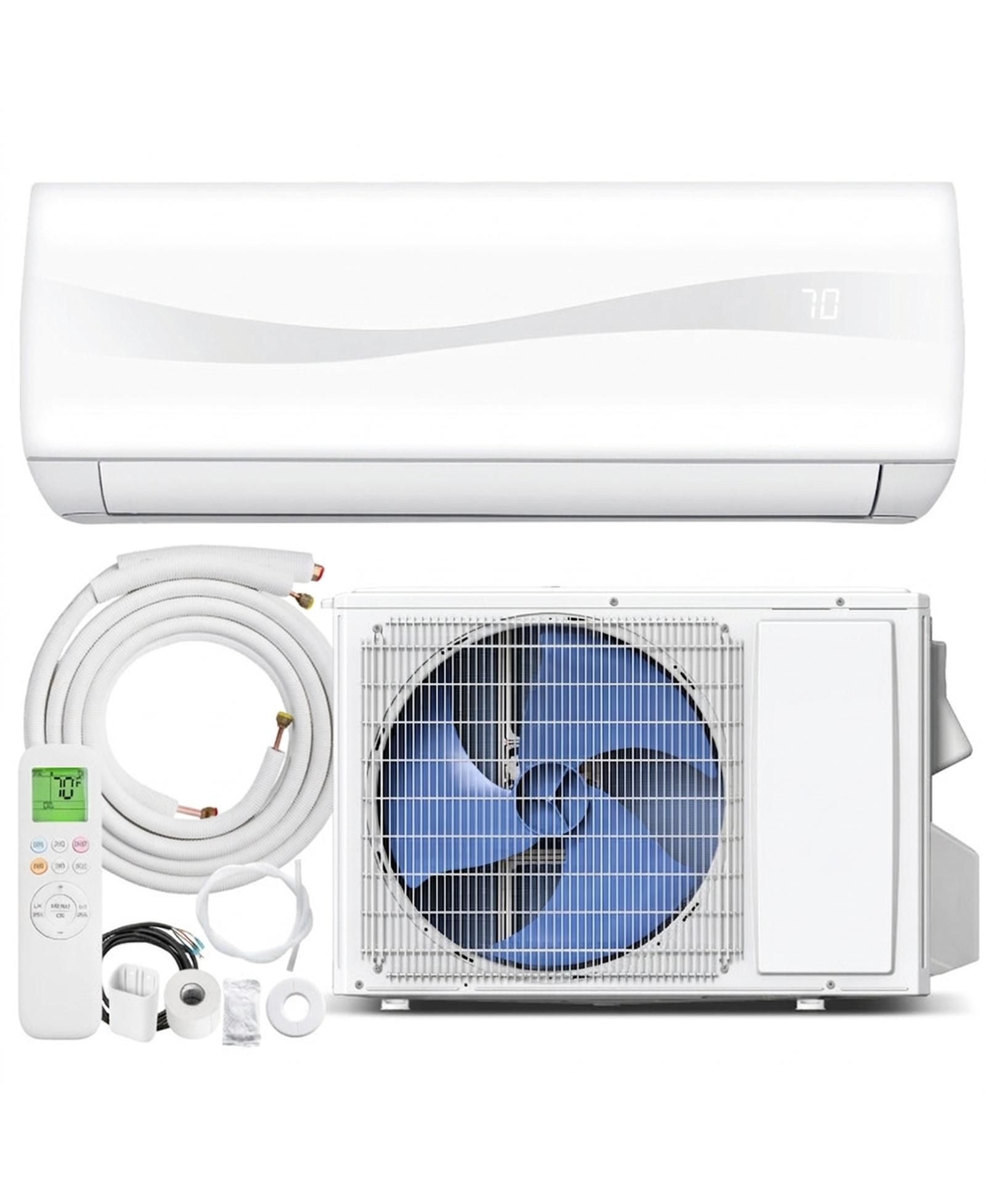 VEBREDA 12000 Btu 20 Seer2 115 V Mini Split Air Conditioner with Heat Pump