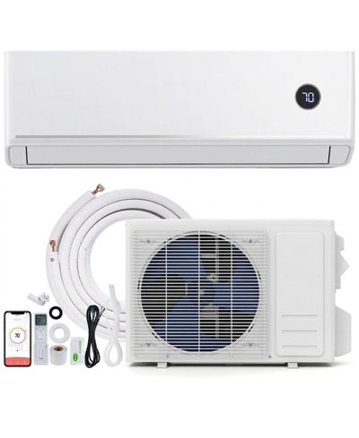 Кондиционер VEBREDA 12000 BTU 18.1 SEER2 115V Mini Split с Alexa