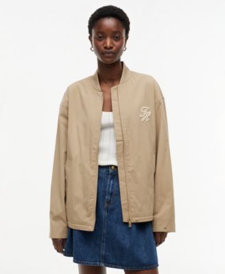 Tommy Hilfiger Women's Cotton Bomber Jacket