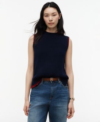 Женский жилет Tommy Hilfiger Crochet Detail Crewneck Sleeveless