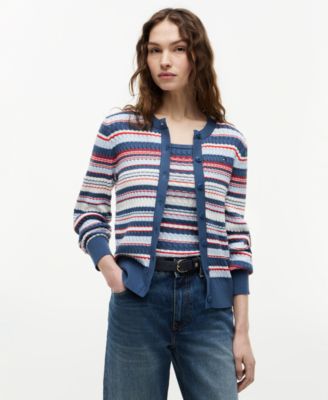 Tommy Hilfiger Женский вязаный свитер с узором