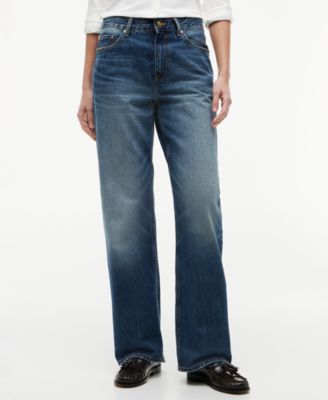 Tommy Hilfiger Women's Relaxed-Fit Straight-Leg Jeans