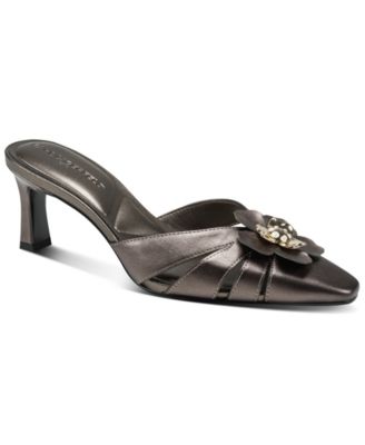 KARL LAGERFELD PARIS Women's Salge Mid Pointed Toe Pumps