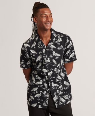 Мужская рубашка Ted Baker Yamal Regular Duck Print