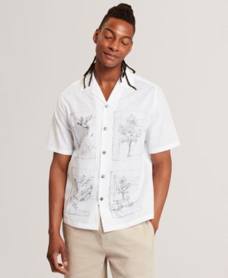 Ted Baker Мужская рубашка Gallagr Regular-Fit с принтом в клетку