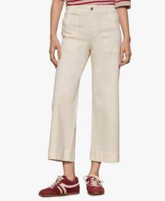 Sanctuary Women's Insider Cropped Straight-Leg Pants