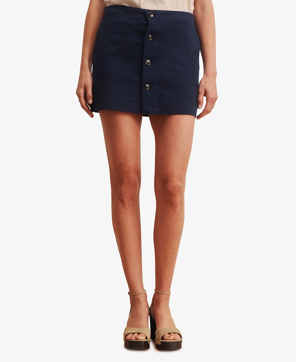 Sanctuary Women's Button-Front Mini Skirt