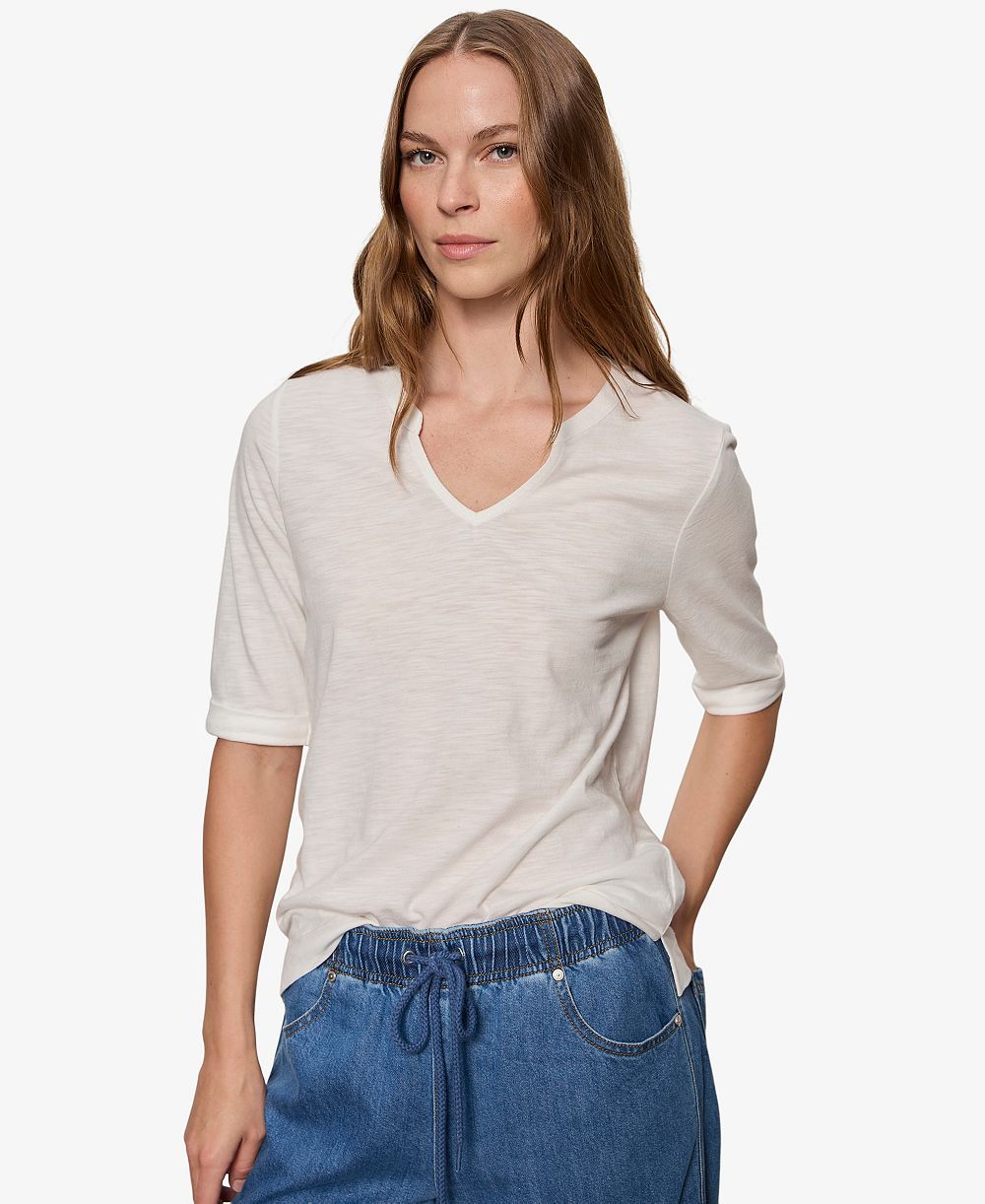 Sanctuary Women's Dolce Notch-Neck T-Shirt