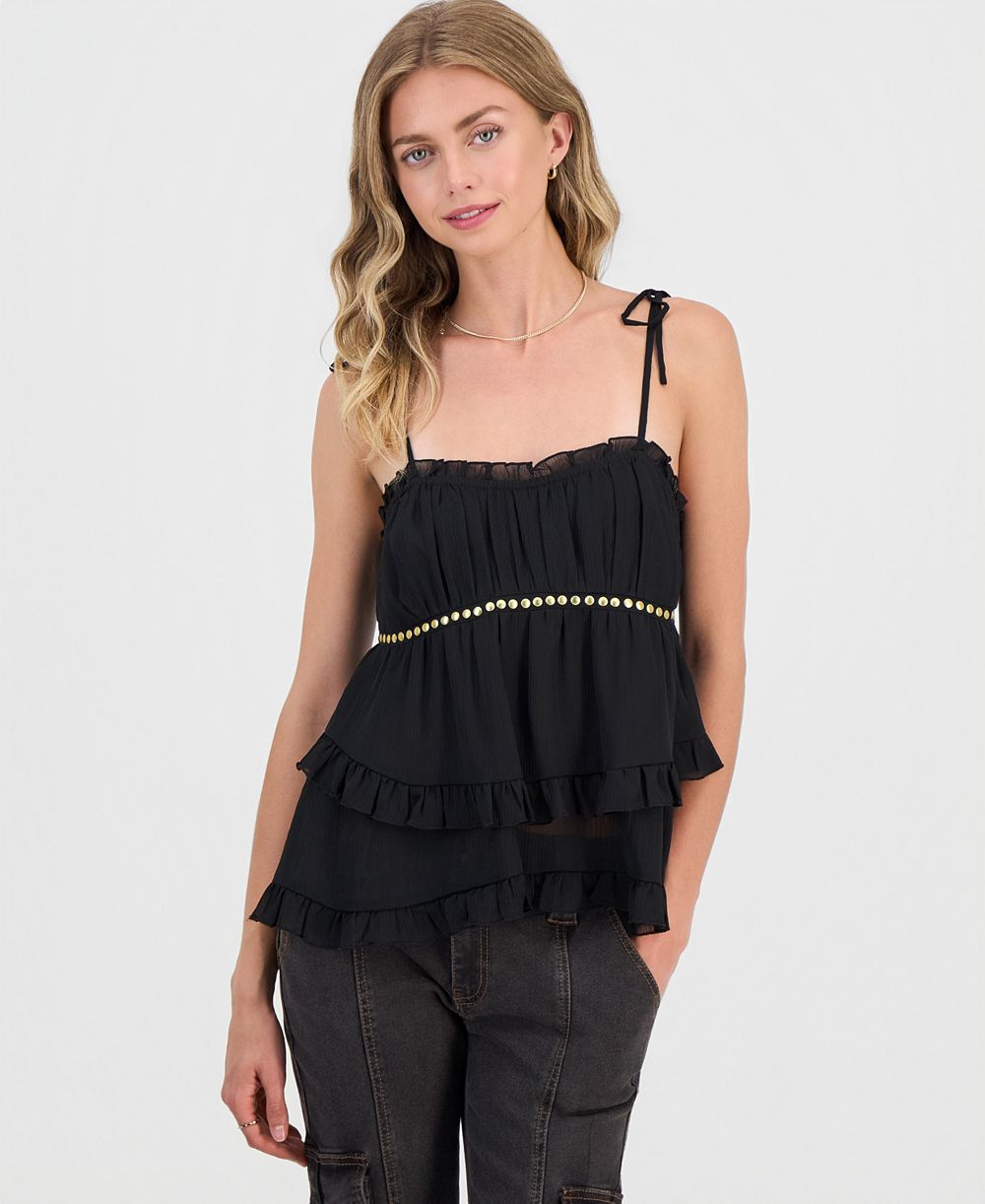 Детский топ Madden Girl Studded Tiered Babydoll
