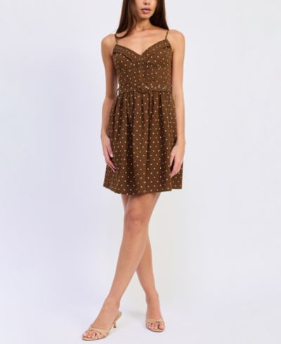 En Saison Women's Stella Sleeveless Mini Dress