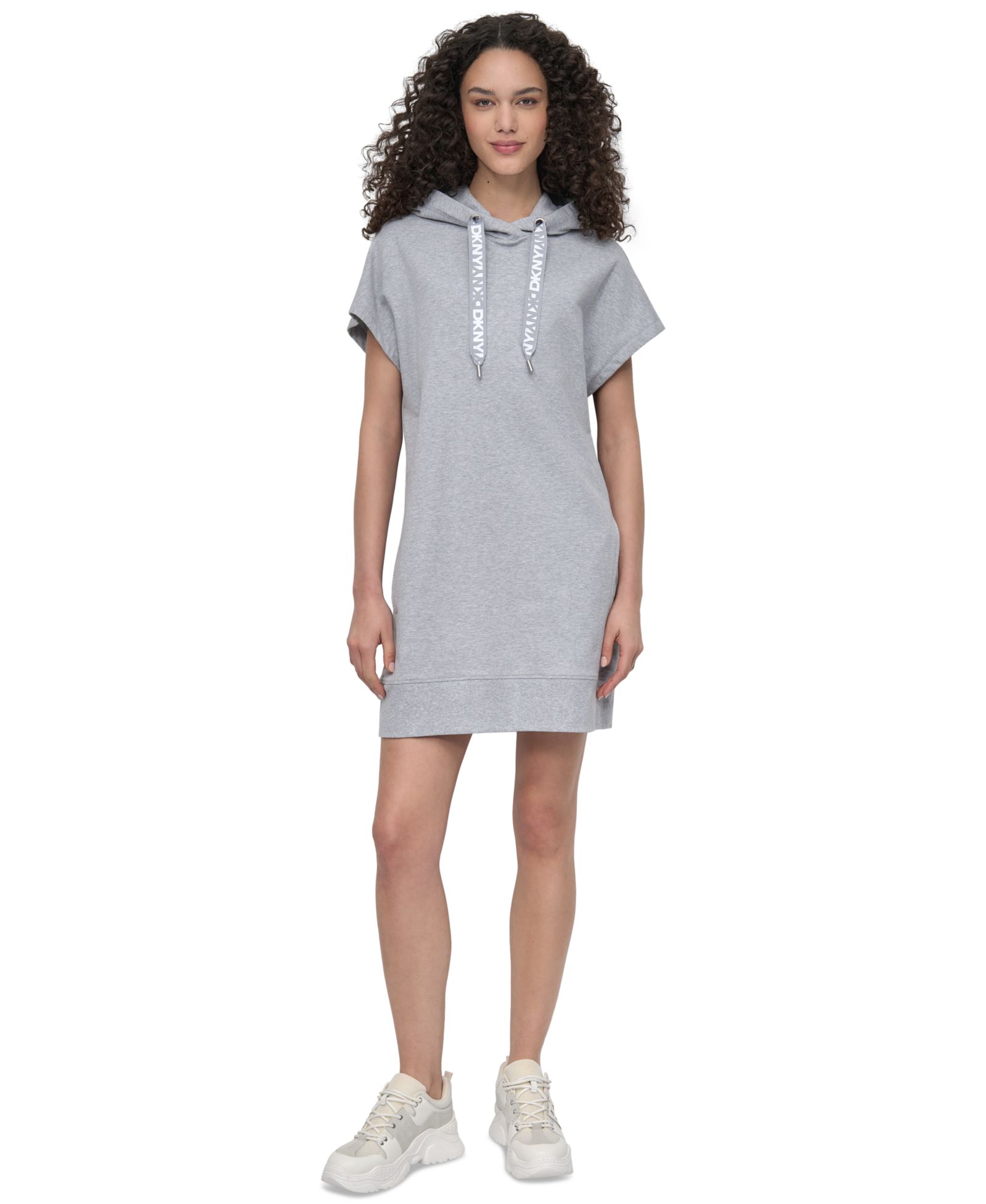 DKNY Sport Женское мини-платье с капюшоном