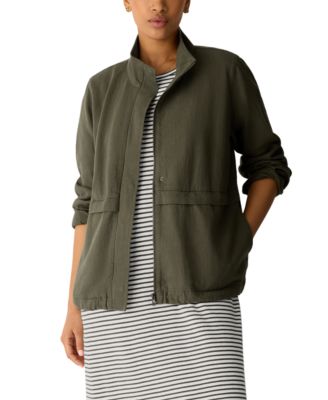 Eileen Fisher Women's Zip-Up Jacket, Regular and Plus Size