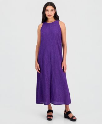 Платье женское Eileen Fisher Round-Neck Side-Slit Maxi