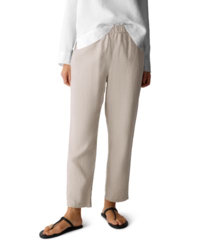 Женские брюки Eileen Fisher High-Waist Tapered Ankle