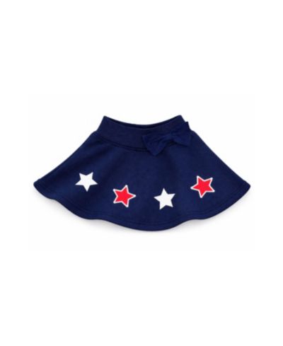 Bits and Bows Baby Girls Americana Bow Skort