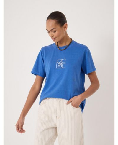 Женская футболка Hush Sealife Graphic Crew Neck