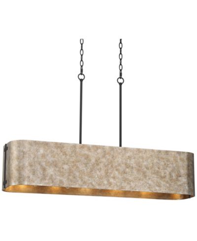 Possini Euro Design Possini Euro Julian  Rustic Silver Island Pendant