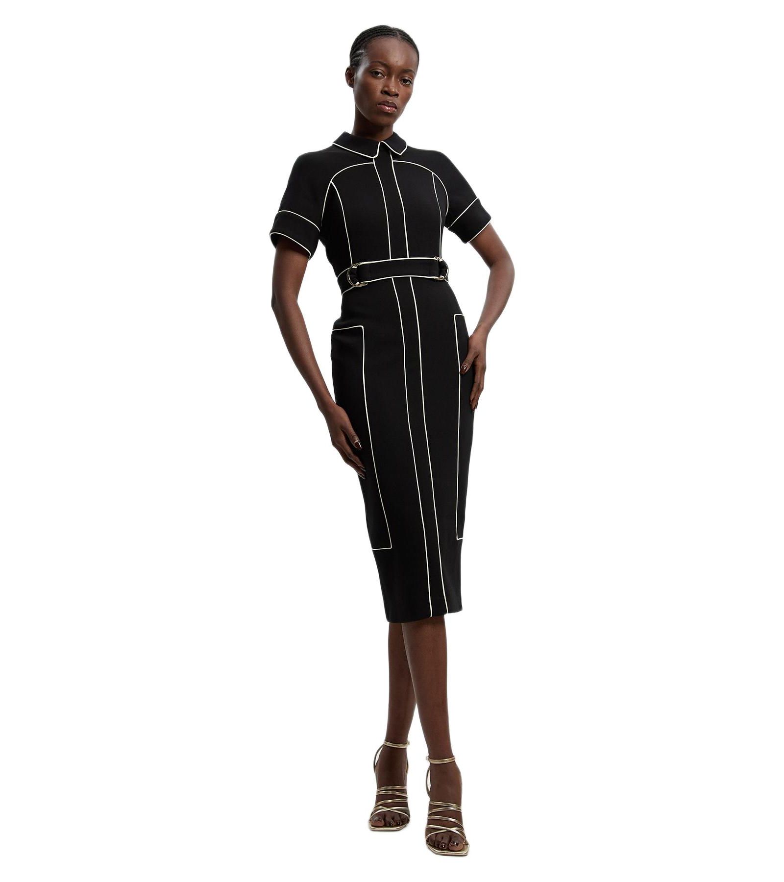 Женское платье Karen Millen Compact Stretch Pencil Midi Dress