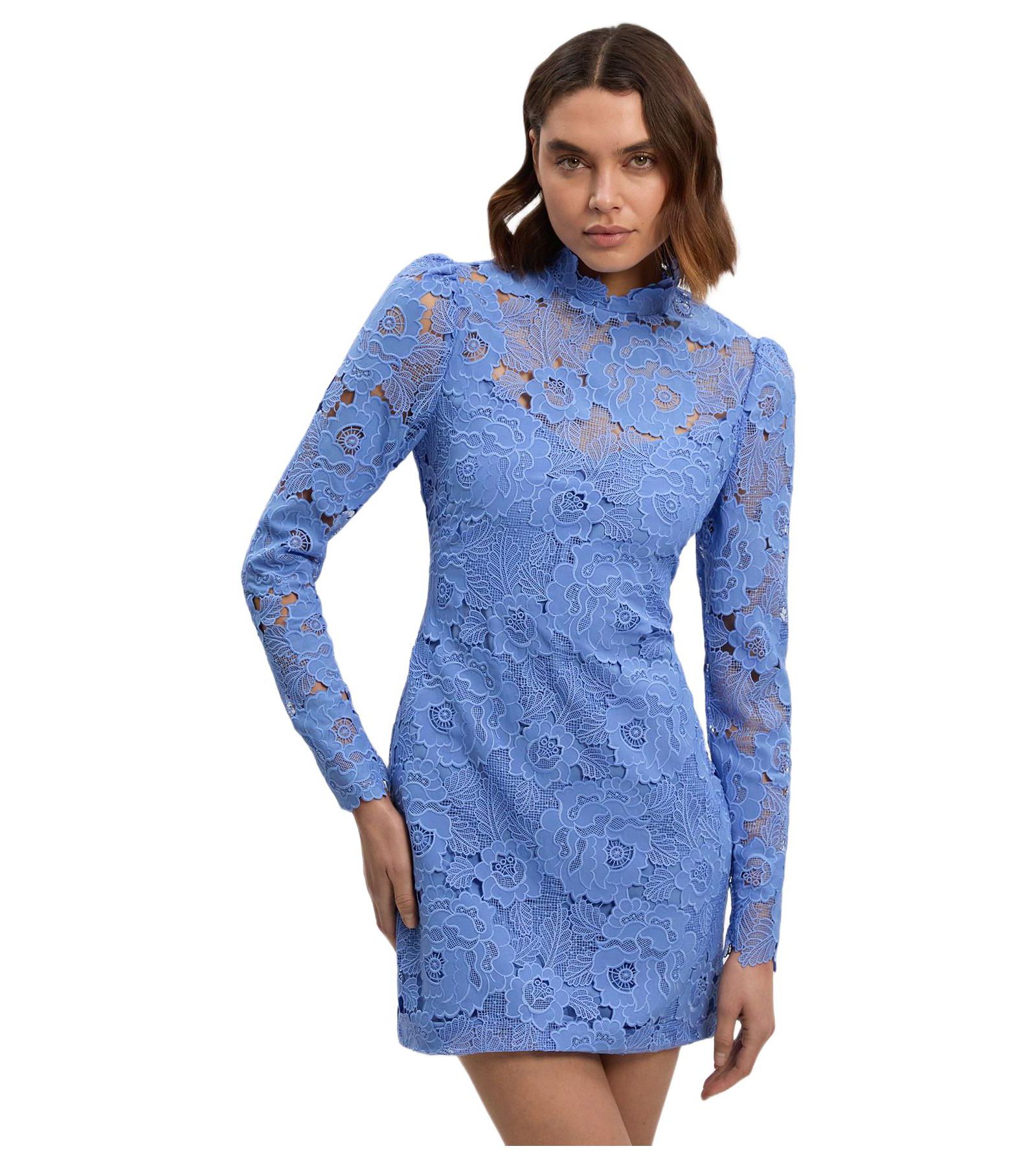 Женское кружевное мини-платье Karen Millen