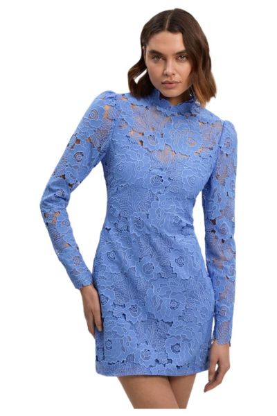 Женское кружевное мини-платье Karen Millen
