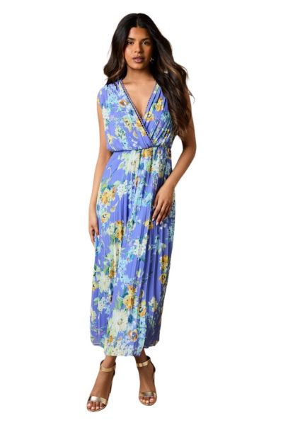 Oasis Women's Occasion Wrap Maxi Dress