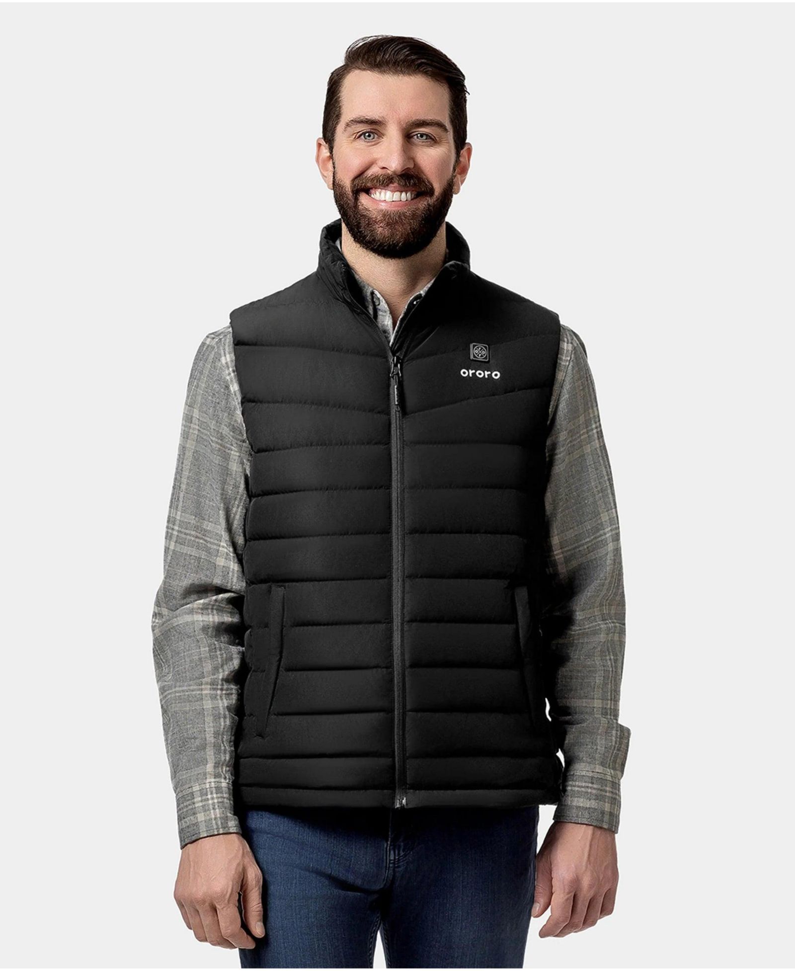 ororo Men's Heated Lightweight Down Vest