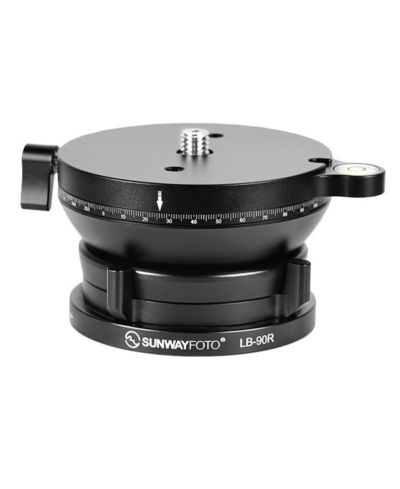 Основание SunwayFoto LB-90R 90mm Leveling Base для штативной головки