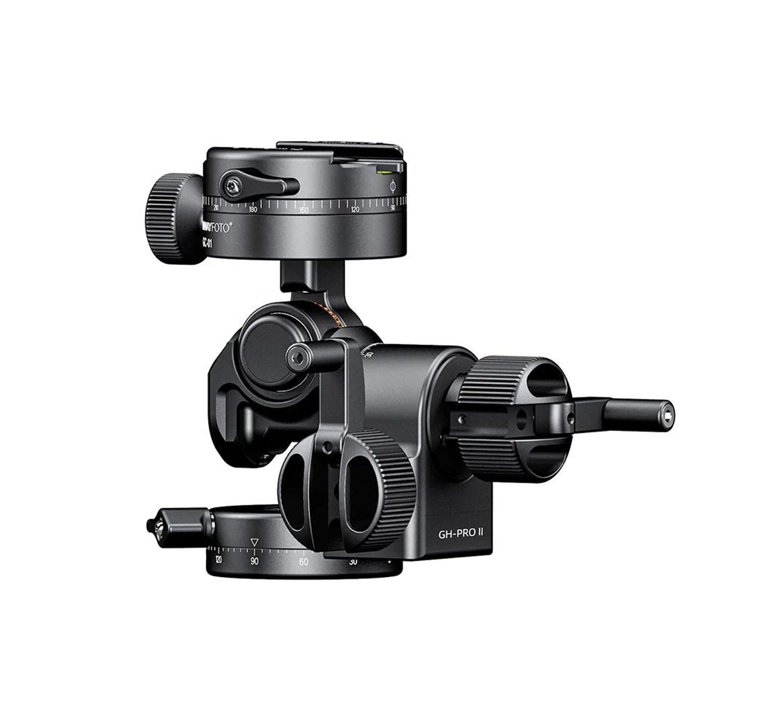 Поворотная головка SunwayFoto GH-PROII+ с зажимом GC-01