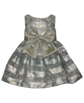 Платье Bonnie Baby Girls' Shadow Stripe Party без рукавов