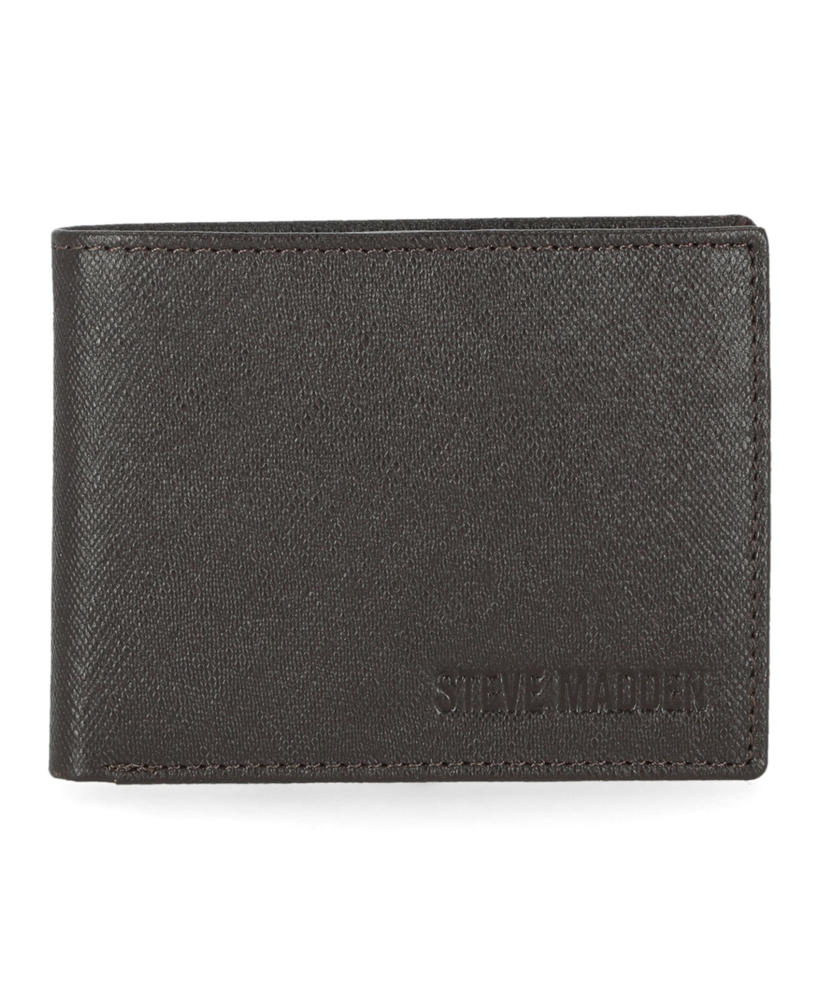 Мужской кошелек Steve Madden Saffiano Passcase