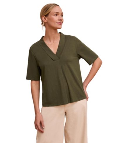 Celtic & Co. Женская футболка Relaxed V Neck