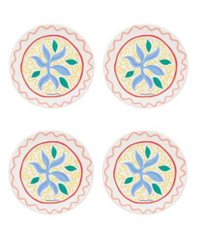 Costa Nova Summer Bliss Dinner Plates, Set of 4