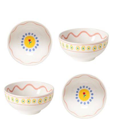 Costa Nova Summer Bliss Pasta Bowls, Set of 4