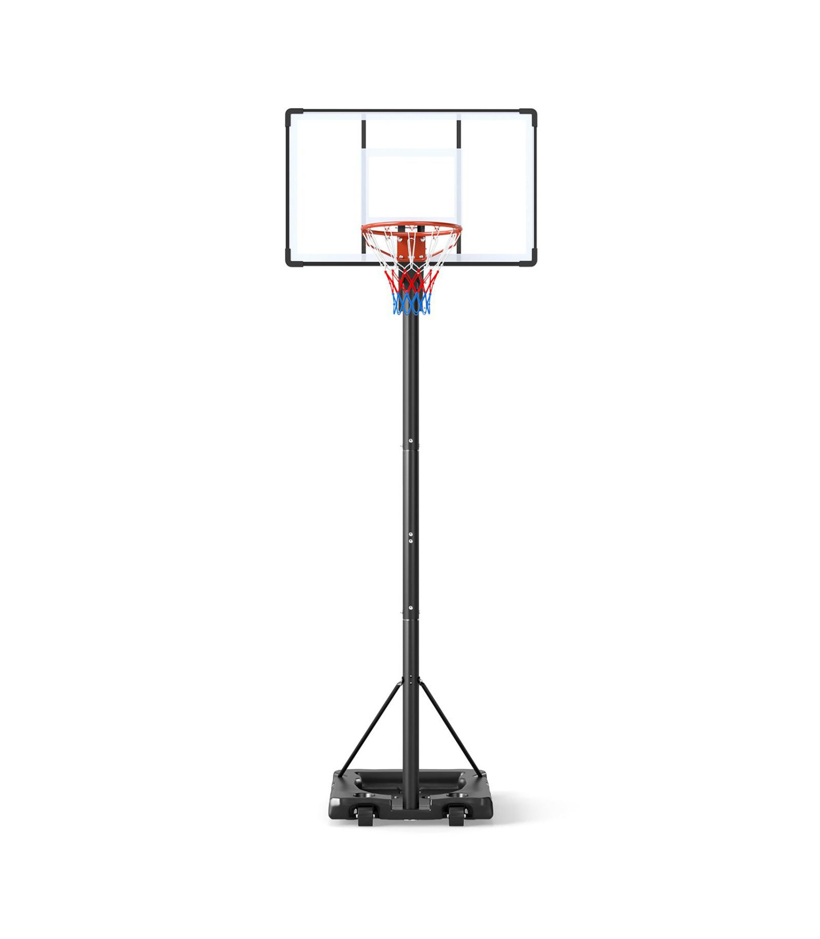 Складной баскетбольный щит Slickblue Outdoor 10Feet регулируемый для взрослых