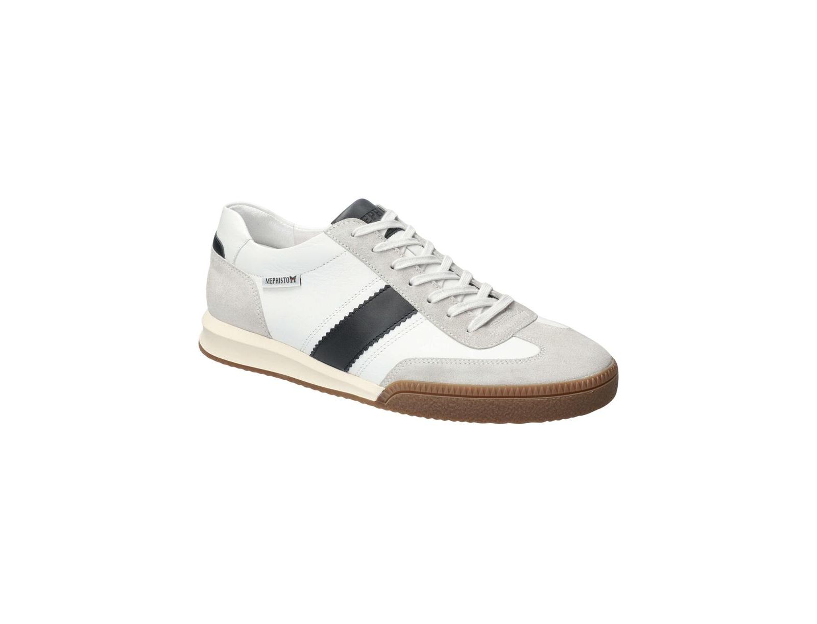 Мужские кроссовки MEPHISTO Elyo Stone Suede and Leather