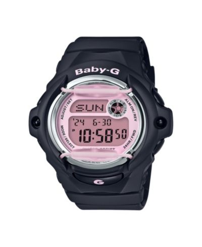 G-Shock Unisex Japanese Quartz Black Resin Watch 42.6mm