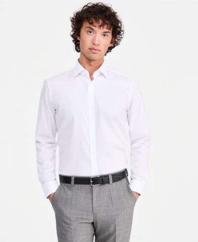 Hugo Boss рубашка HUGO с принтом Geo и длинным рукавом для Men