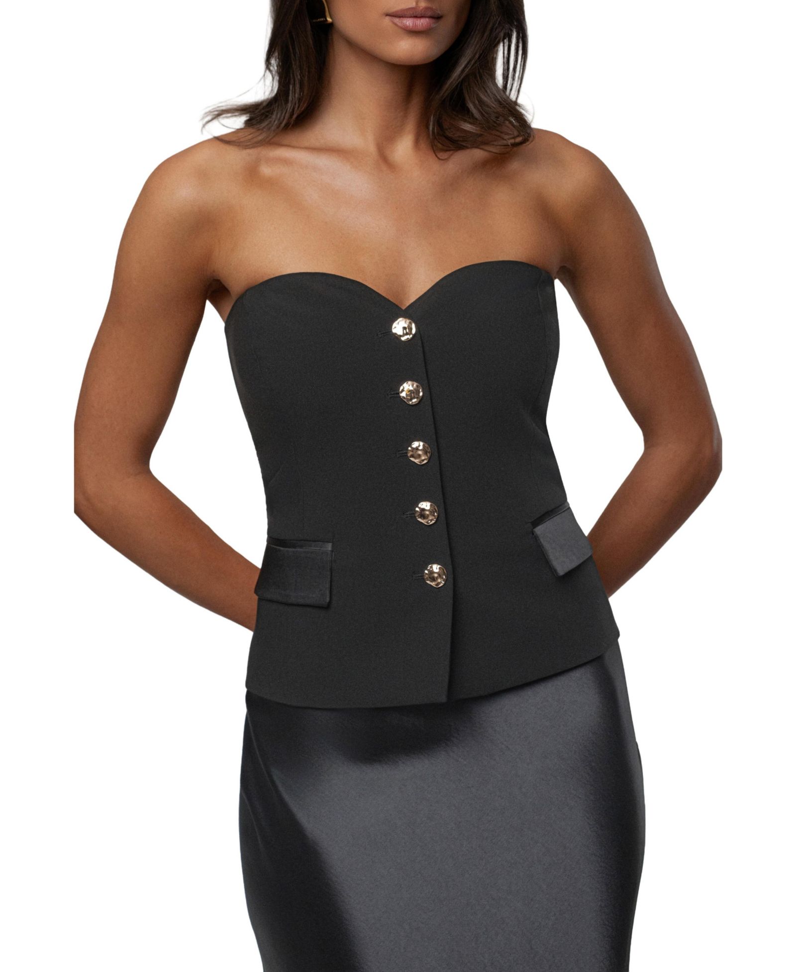 Жилет JLUXLABEL Women's Button Front