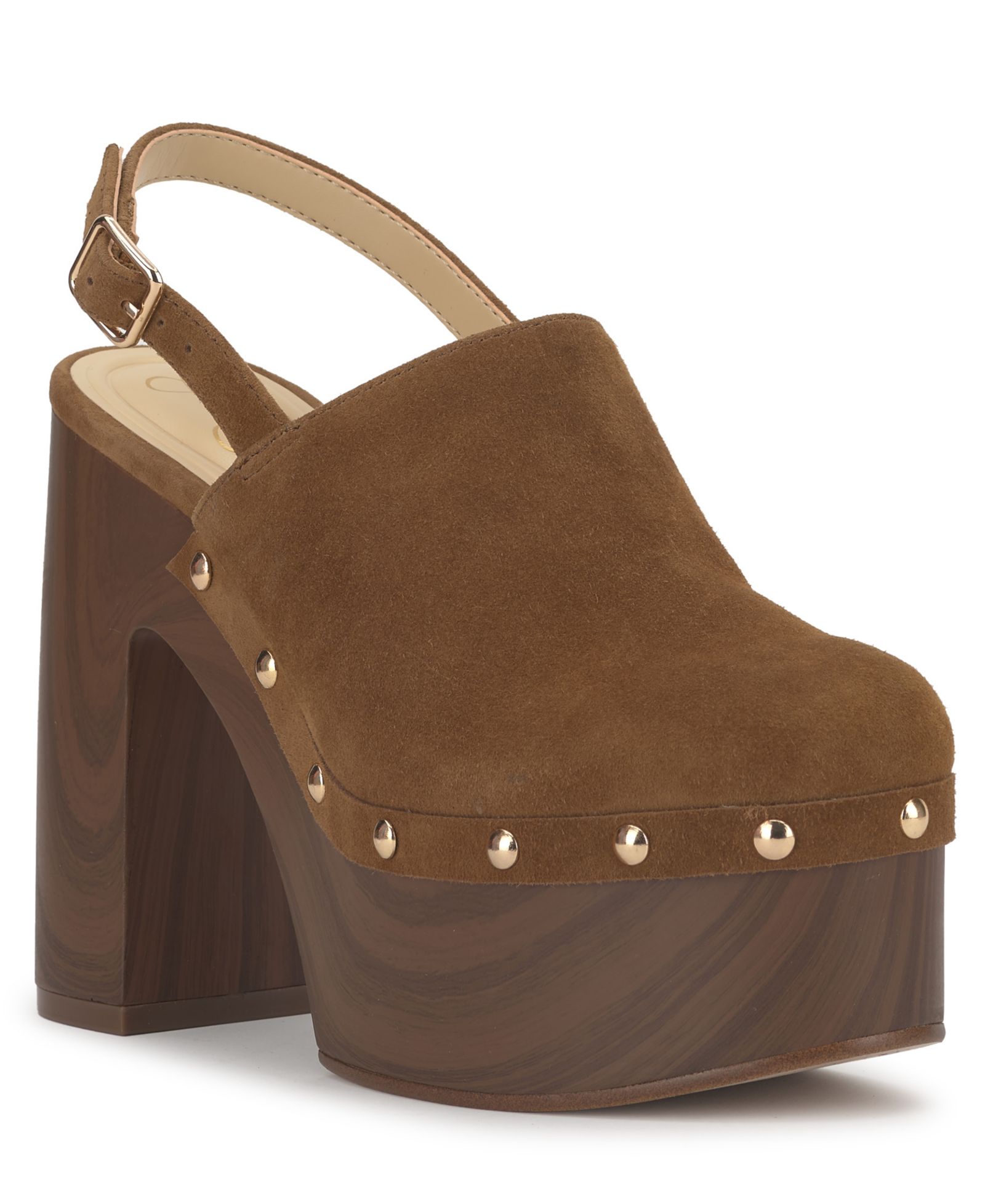 Jessica Simpson Women's Cazea Platform Block Heel Cozy Clogs