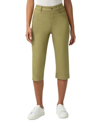 Брюки Hue Women's Crosshatch Denim Pedal Pusher