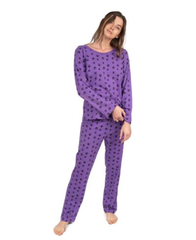 Dog paw purple