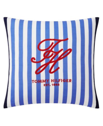 Tommy Hilfiger декоративная подушка с полосками Beachfront, хлопок, 20" x 20"
