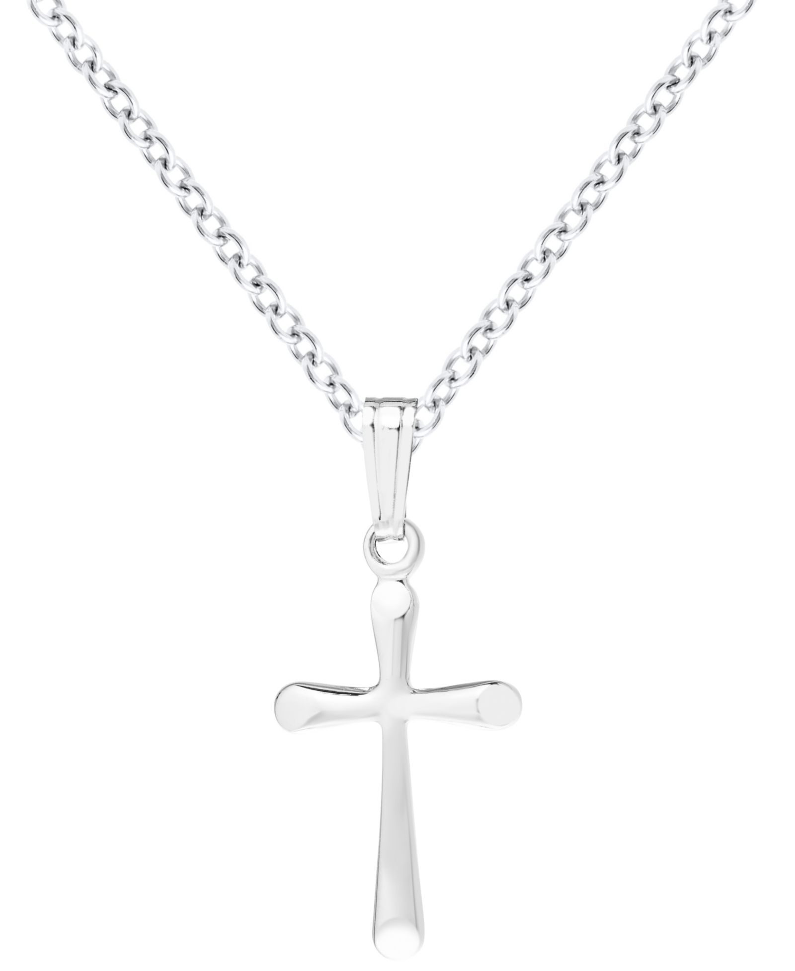 Детское ожерелье с подвеской Cross из Sterling Silver