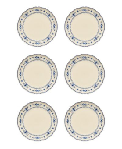 Costa Nova Vila Floral Pattern Dinner Plates, Set of 6