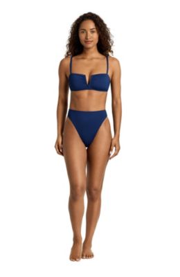Женский слитный купальник Lauren Ralph Lauren Blue Saturn