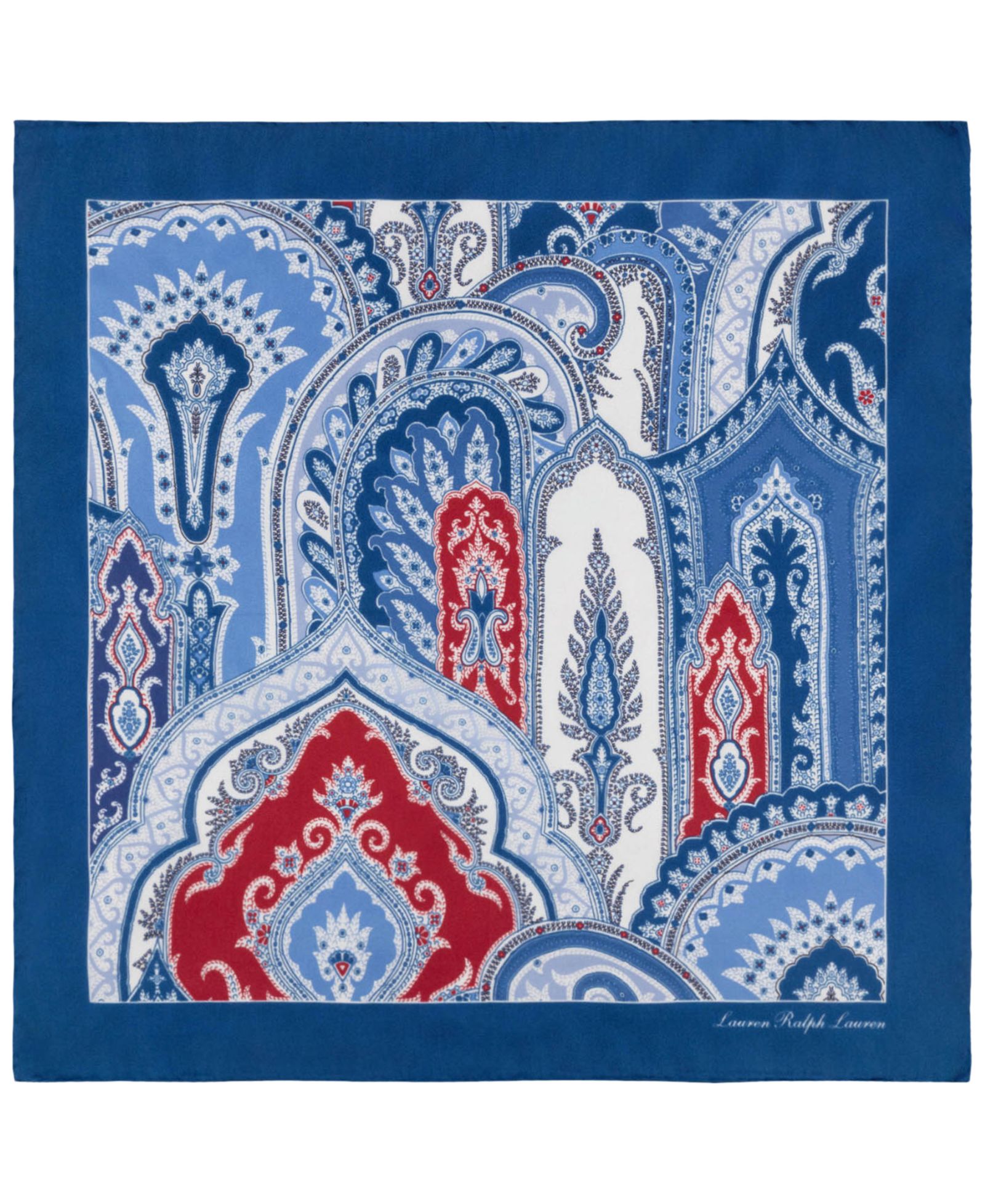 Lauren Ralph Lauren Paisley Small Square Scarf