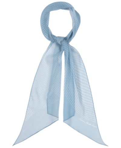 Узкий шарф Lauren Ralph Lauren в горошек