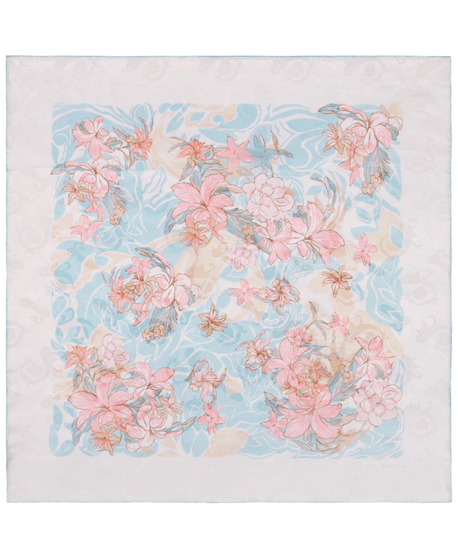 Lauren Ralph Lauren Gifting Floral Square Scarf