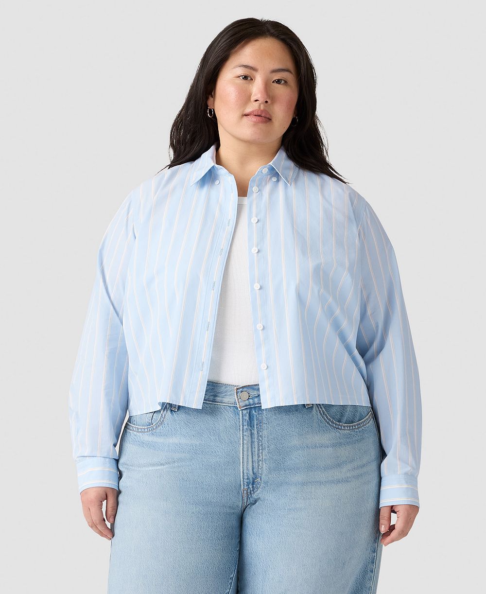 Levi's® Plus Size Sully Relaxed-Fit Cotton Shirt