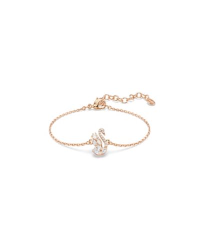 Браслет SWAROVSKI Rose Gold-Tone Plated Swan